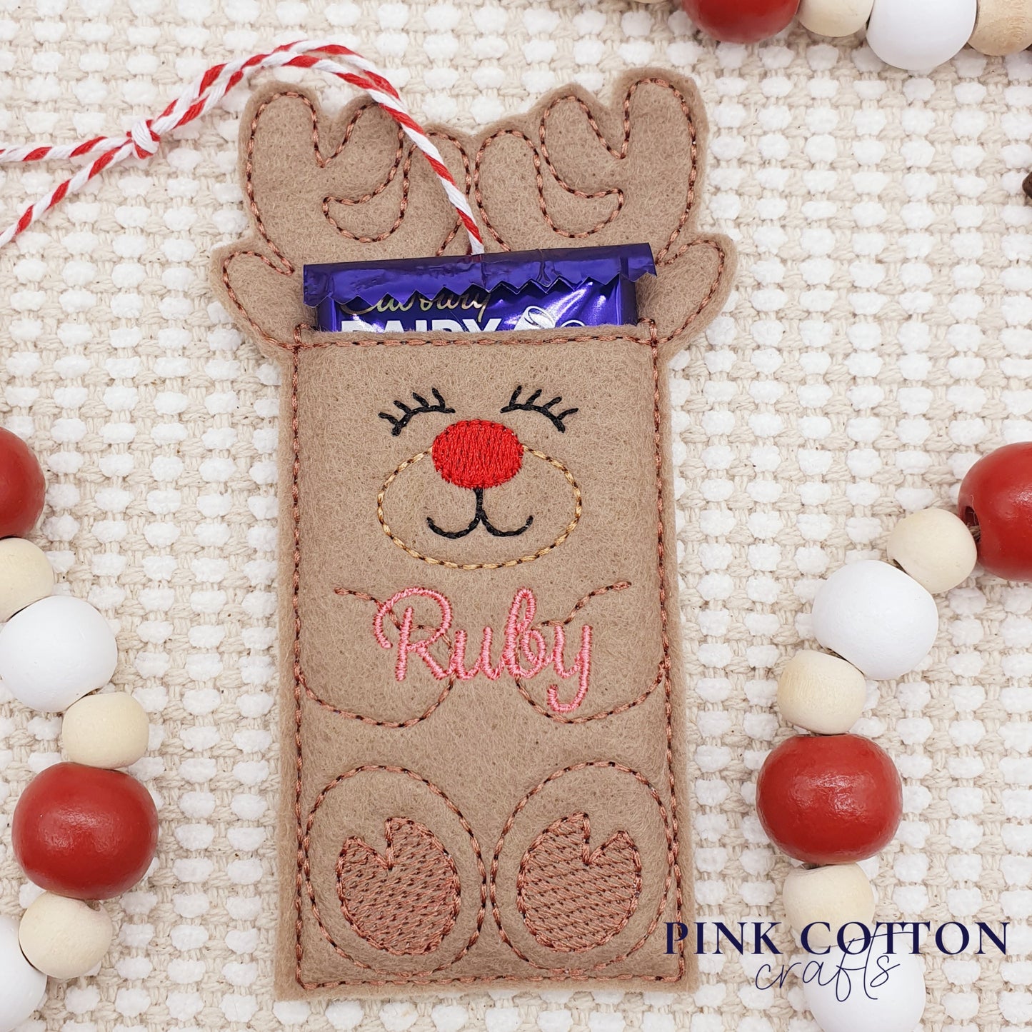 Reindeer Chocolate Sleeve